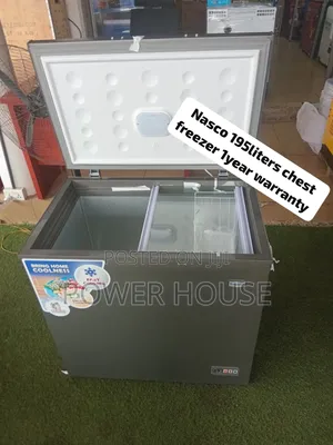 Affordable Quality NASCO 195 Litres Chest Freezer – Spacious Storage
