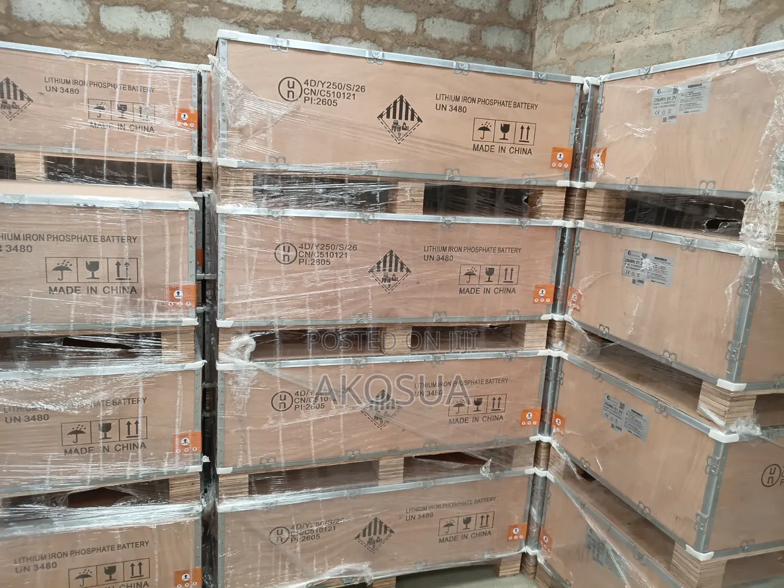 Felicity Solar Lithium Battery 25KWH Power
