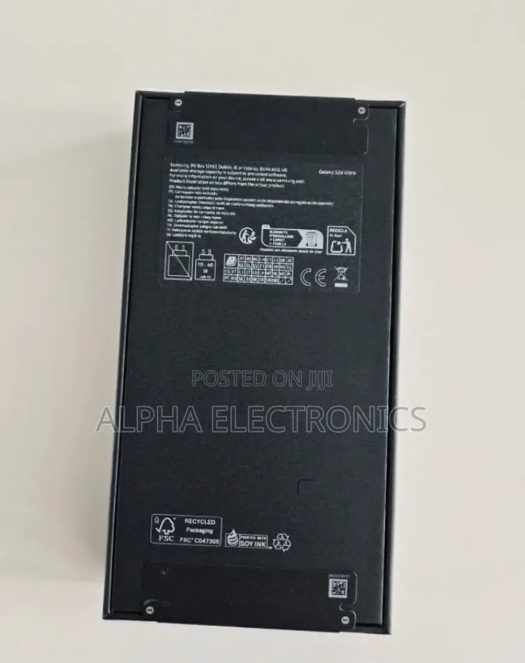 New Samsung Galaxy S26 Ultra 5G 1 TB Black