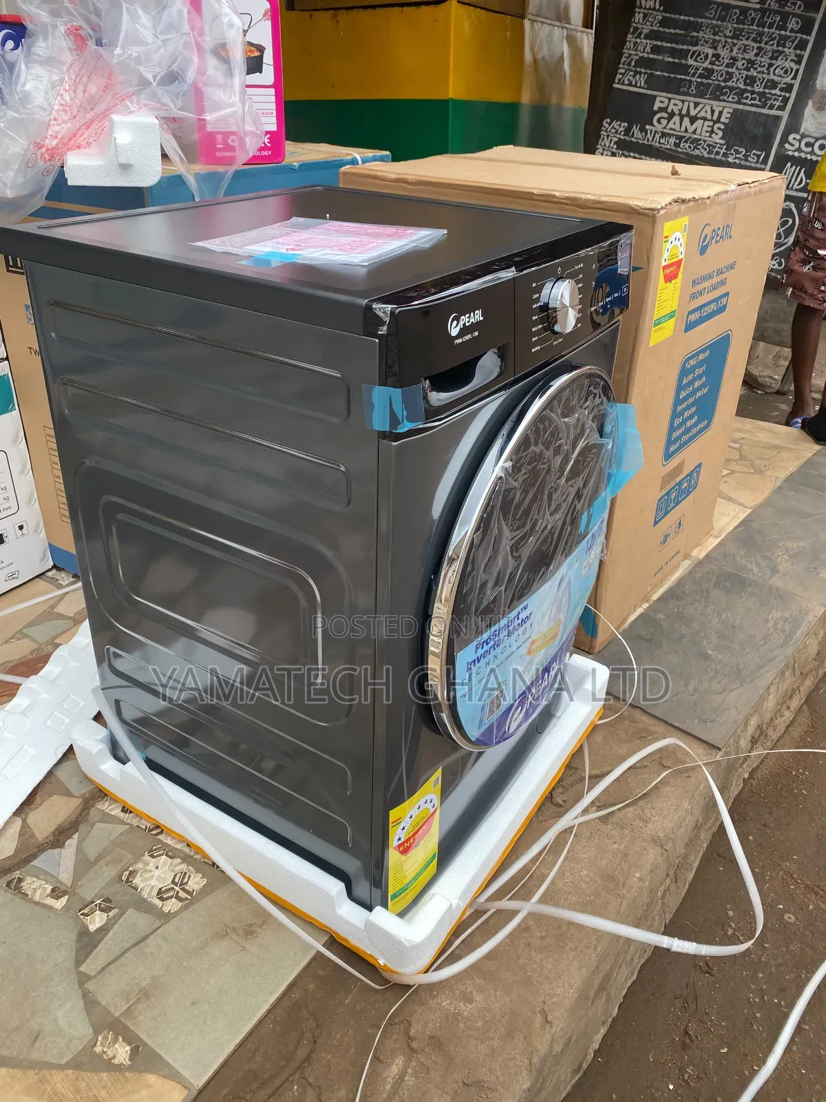 Pearl 12kg Fully Automatic Front Load Washing Machine