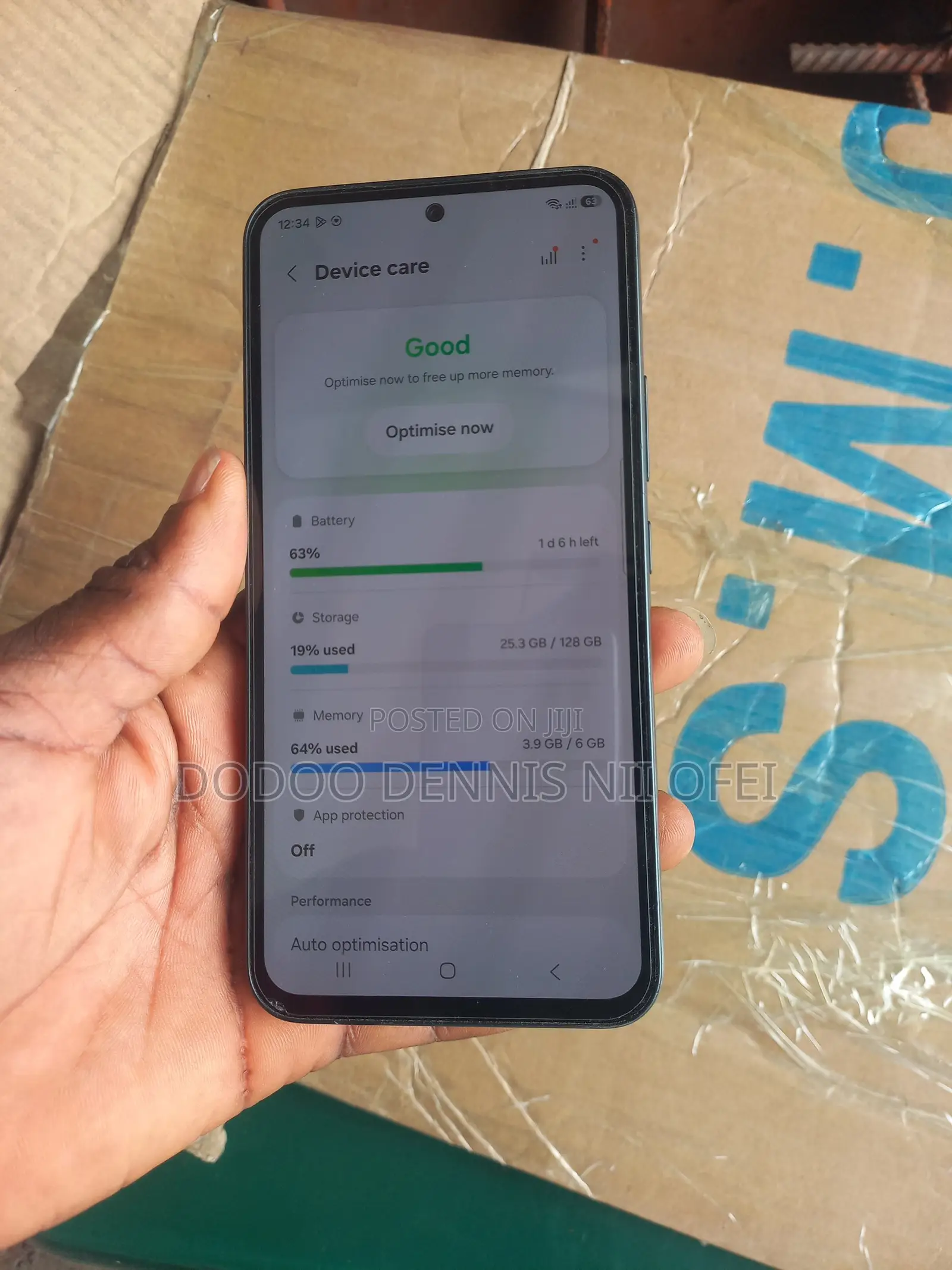 New Samsung Galaxy A54 5G 128 GB Black