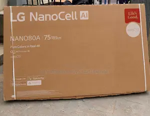 LG 75" NANO80A Smart TV - Real Color NanoCell Display webOS