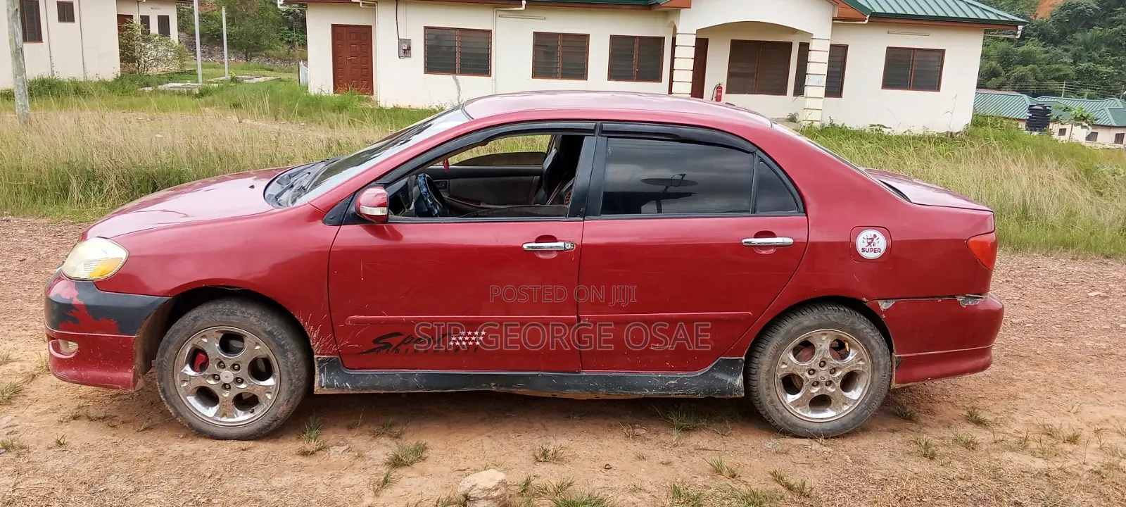 Toyota Corolla 2007 Red