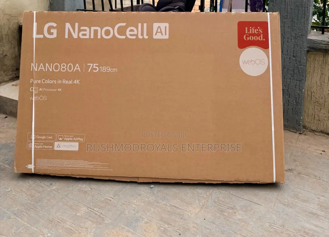 LG 75-Inch NANO80A Series: Pure Colors, AI Sound Pro Magic Remote