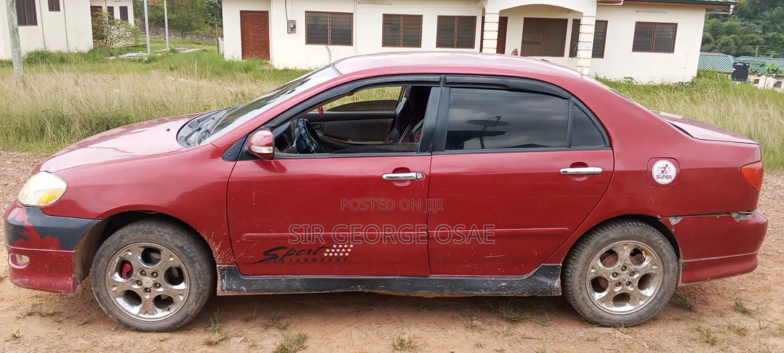 Toyota Corolla 2007 Red