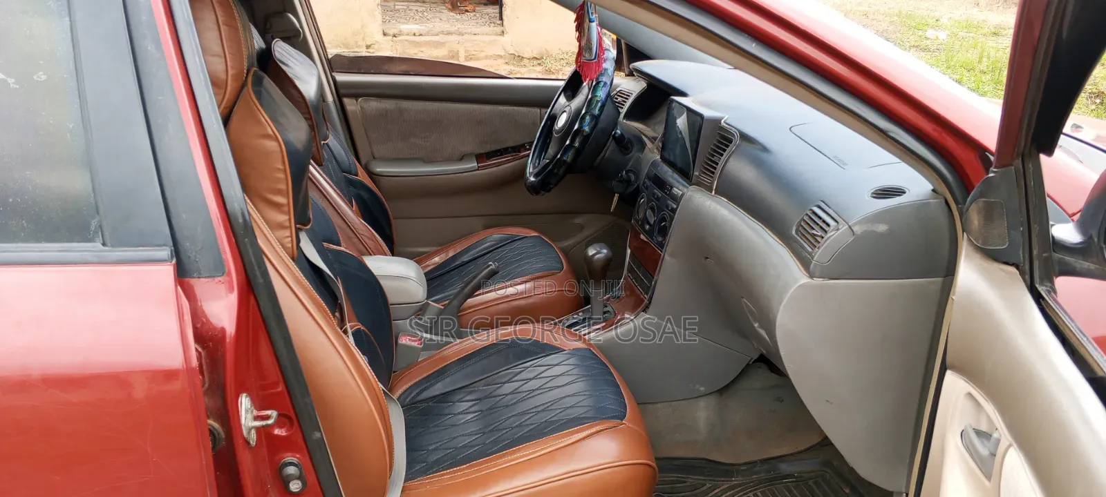 Toyota Corolla 2007 Red