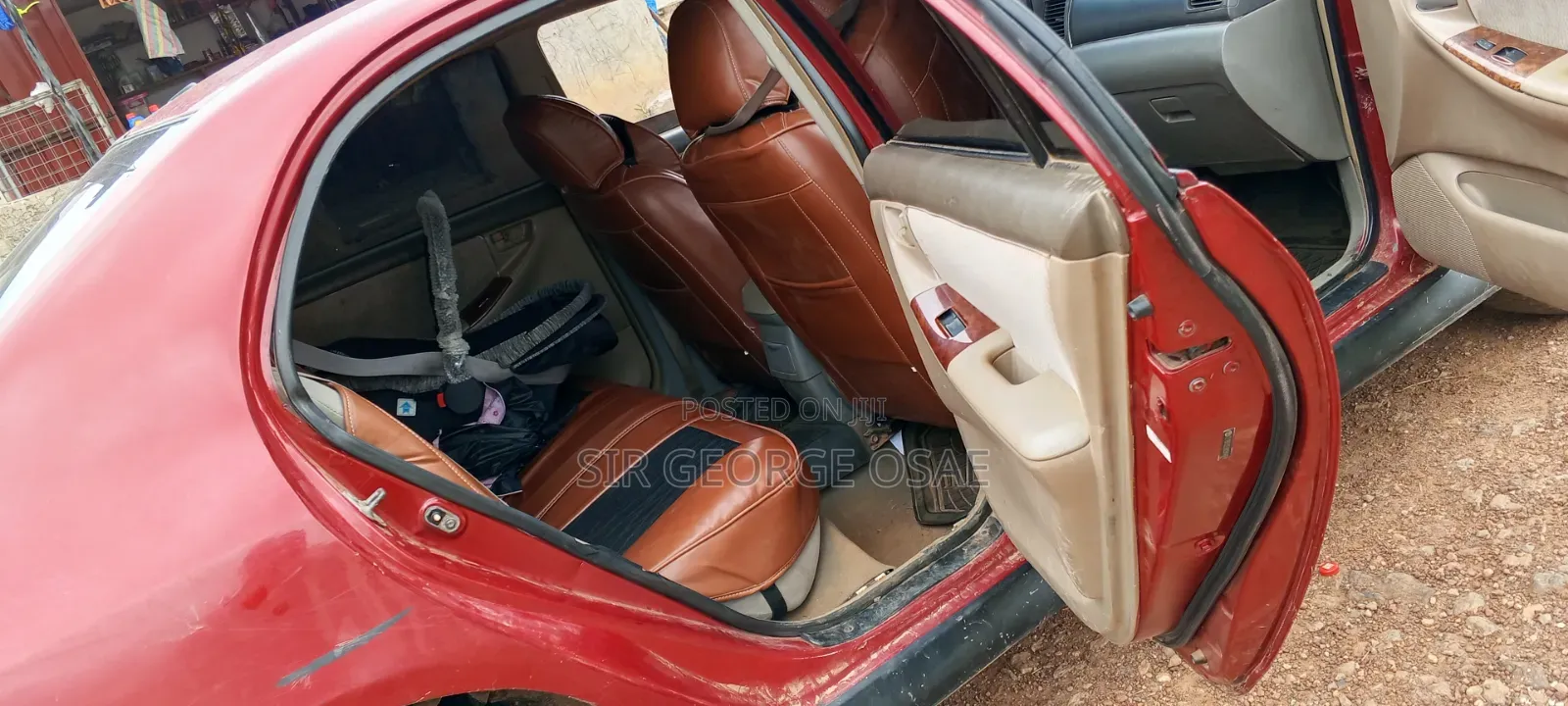 Toyota Corolla 2007 Red