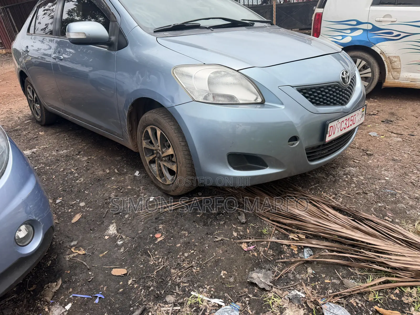 Toyota Belta 2010 Blue