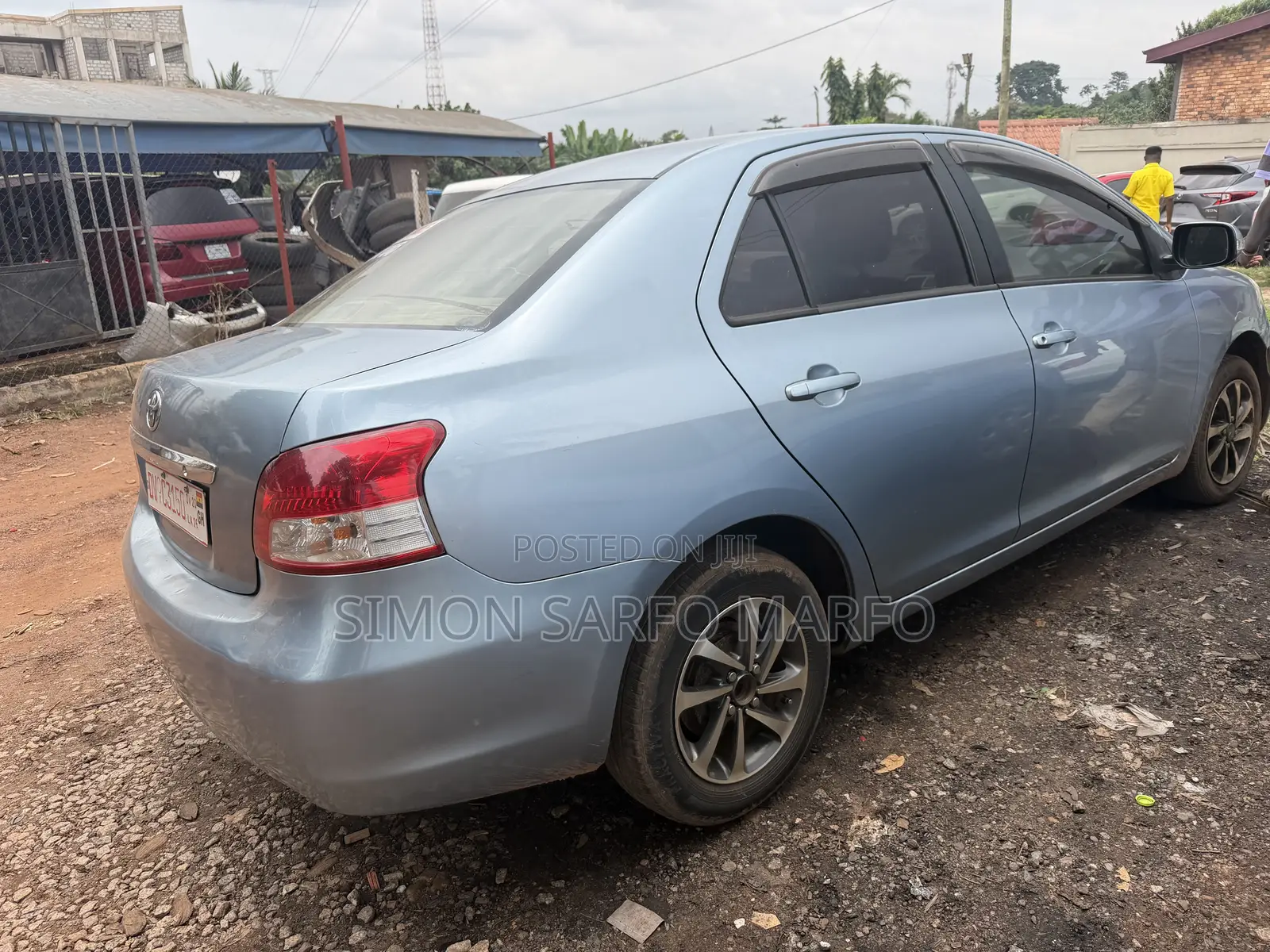 Toyota Belta 2010 Blue