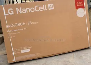 Next-Gen Smart Viewing: LG 75-Inch NANO80A TV With AI Magic Remote