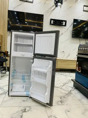 Shop the New Pearl PF-216TBG-5E 136L Double-Door Top-Freezer Fridge