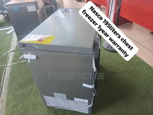 NASCO 195L Chest Freezer – Large Storage Capacity, Durable Build