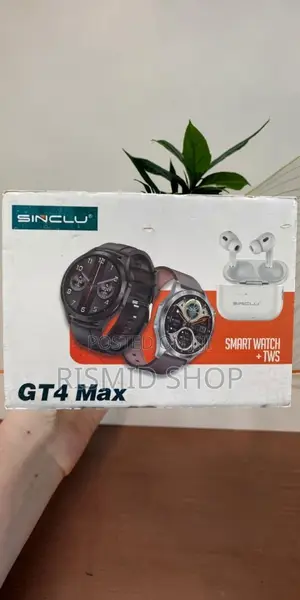 SINCLU GT4 MAX Smart Watch + Wireless Earphones