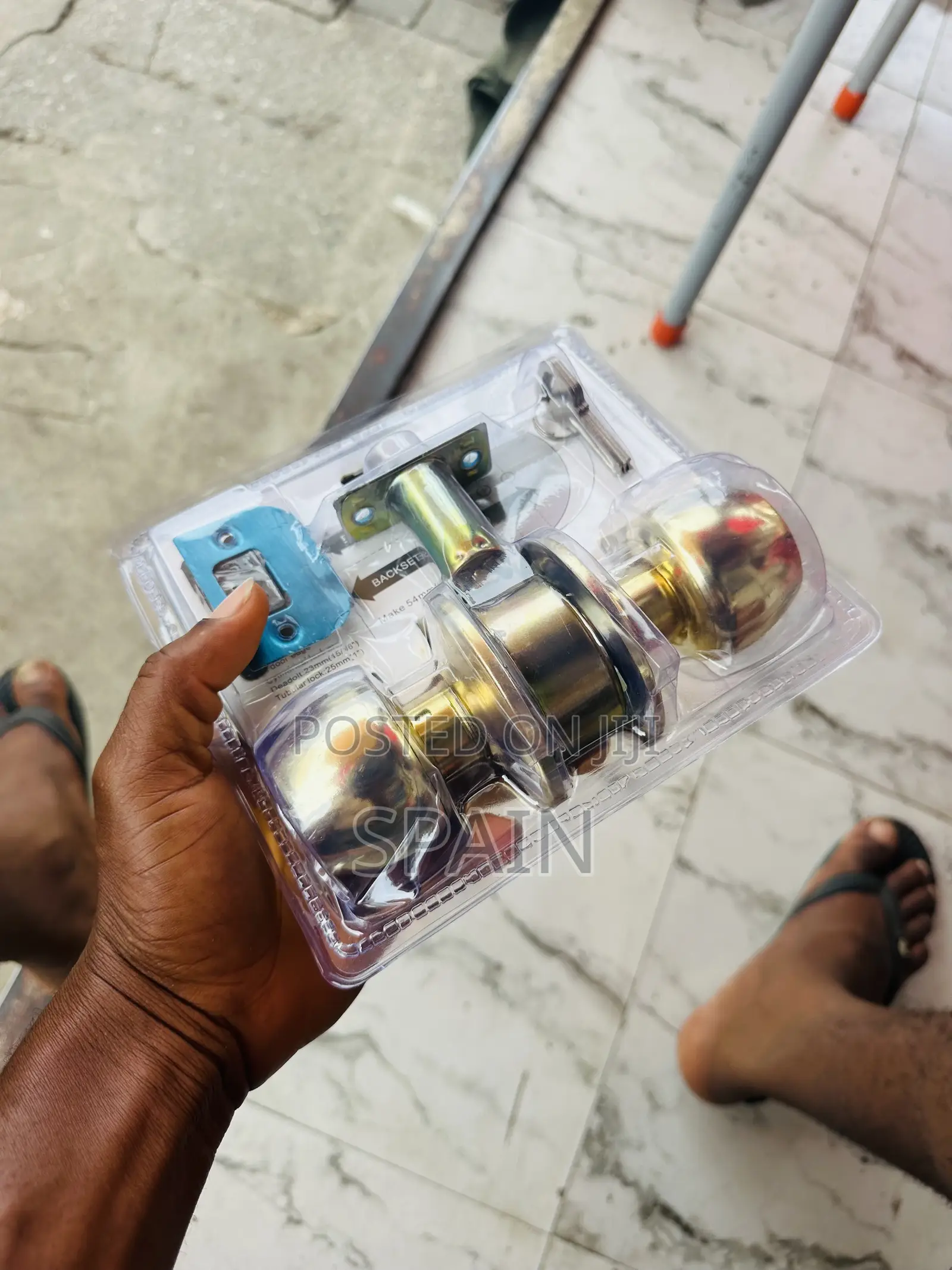Gold Knob Lock