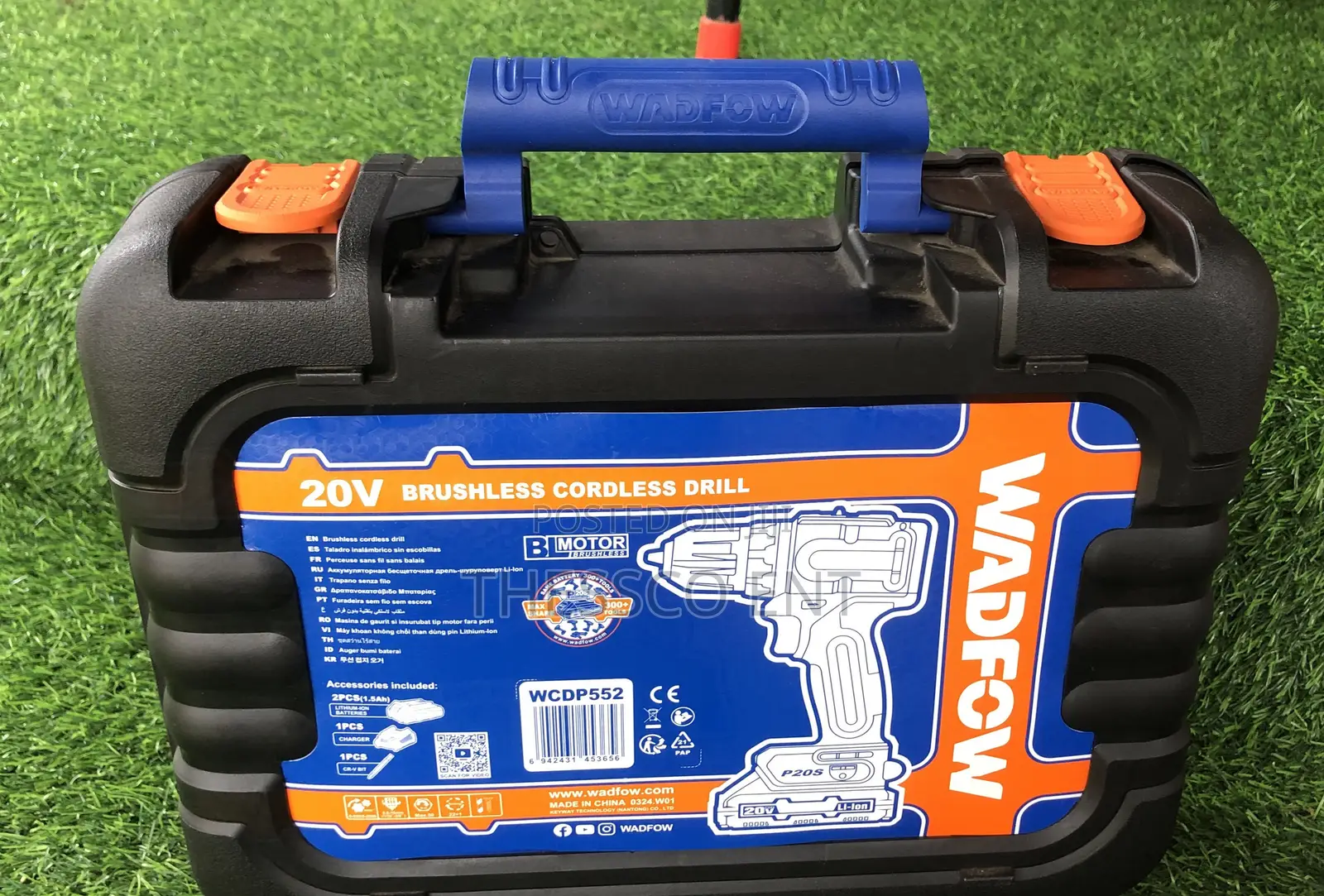 Brushless Cordless Drill Wadfow