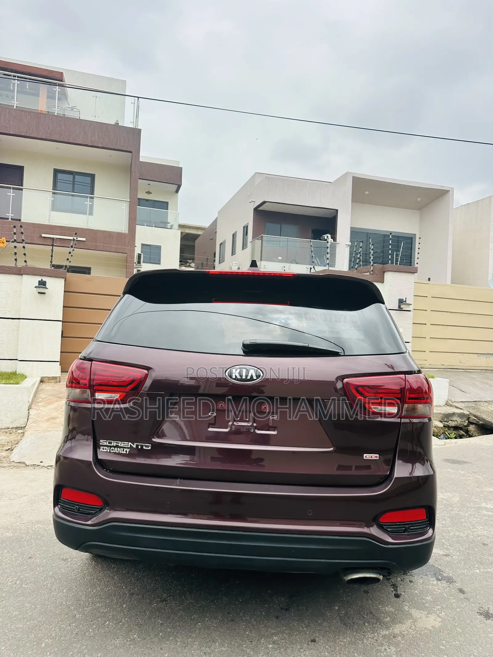 Kia Sorento 2019 Burgundy
