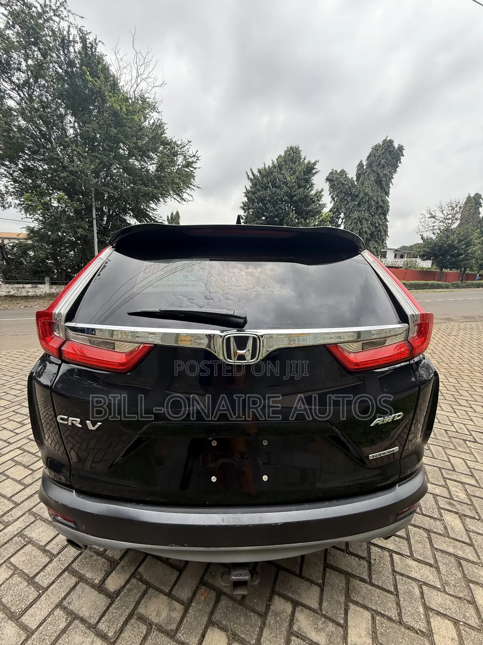 Honda CR-V Touring AWD 2018 Black