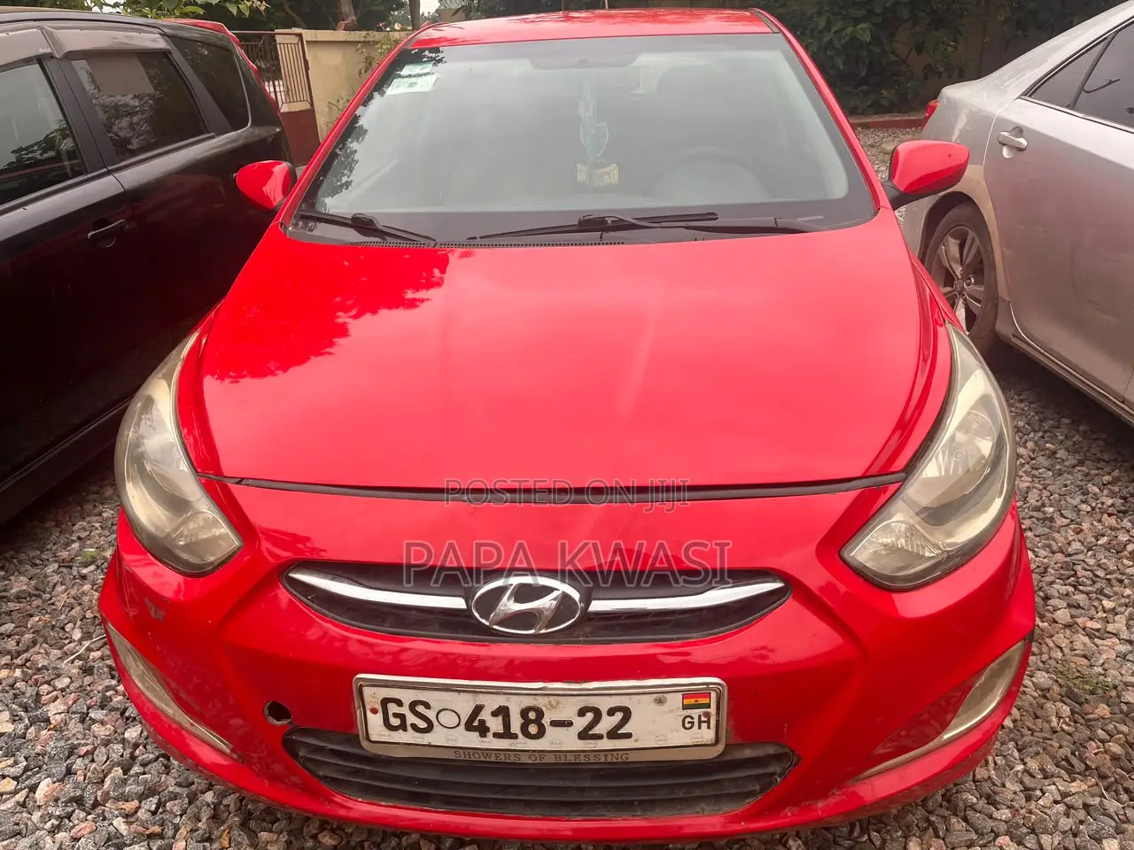 Hyundai Accent 2015 Red