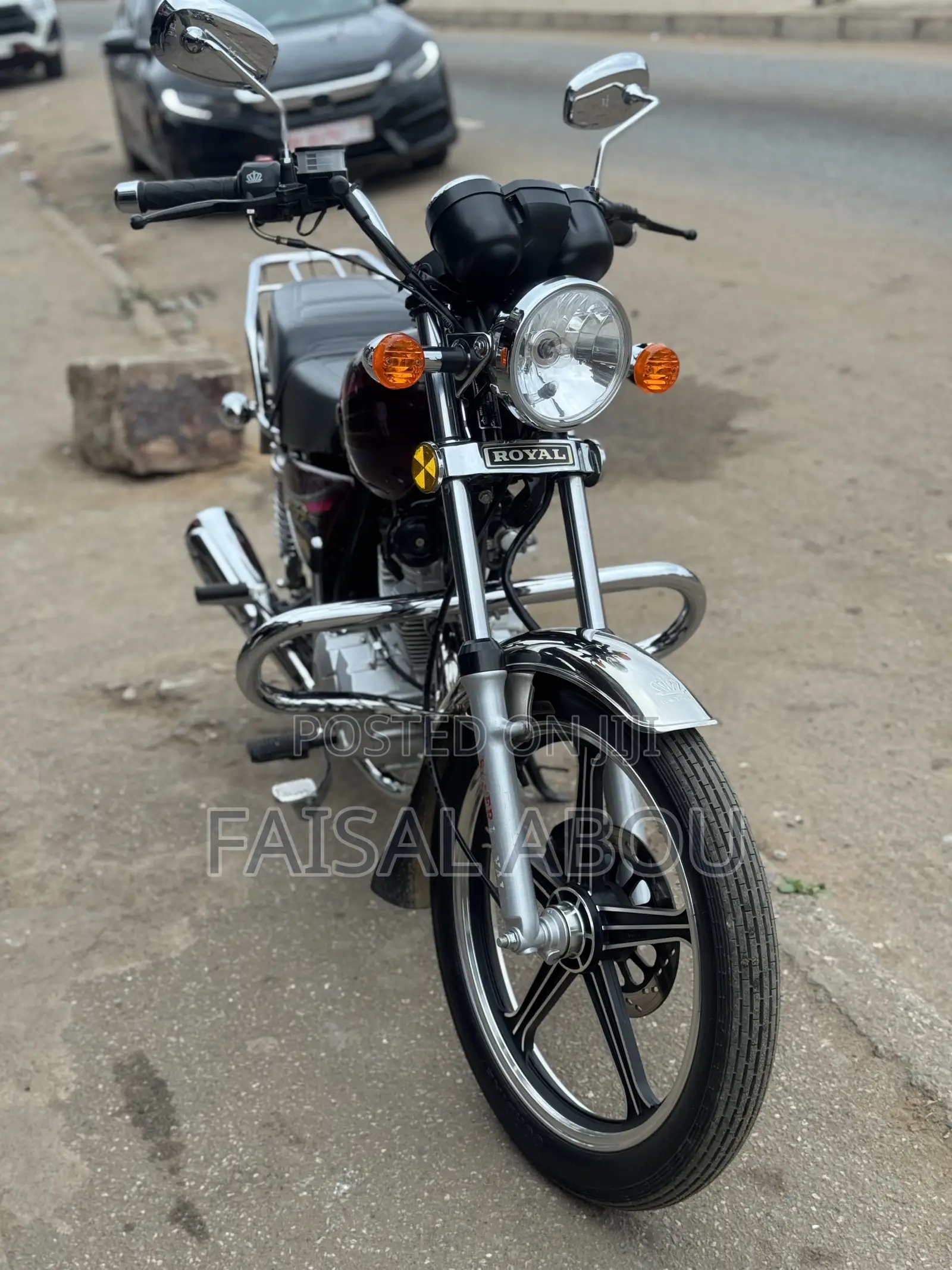 New Royal RY125 2026 Black