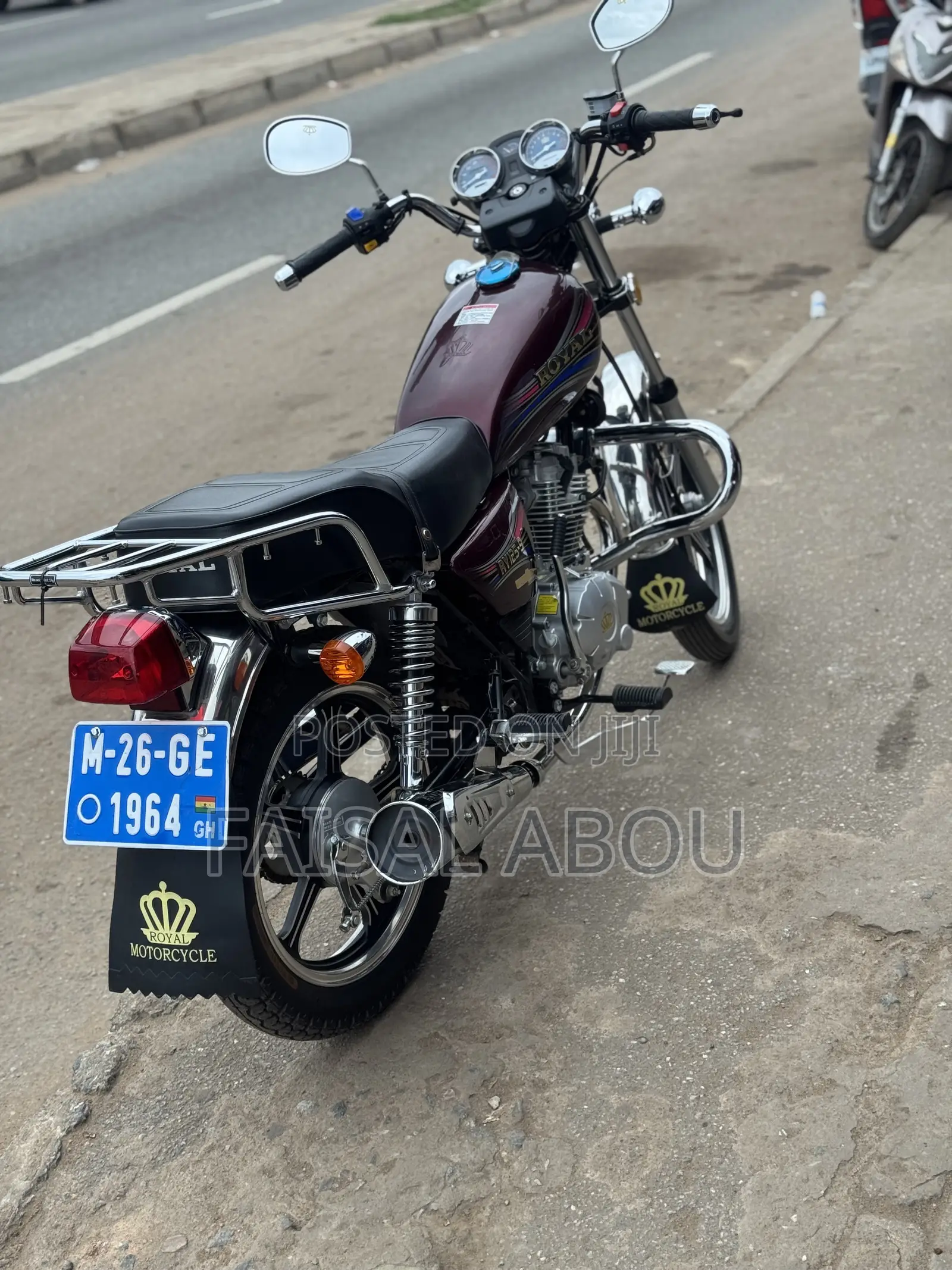 New Royal RY125 2026 Black
