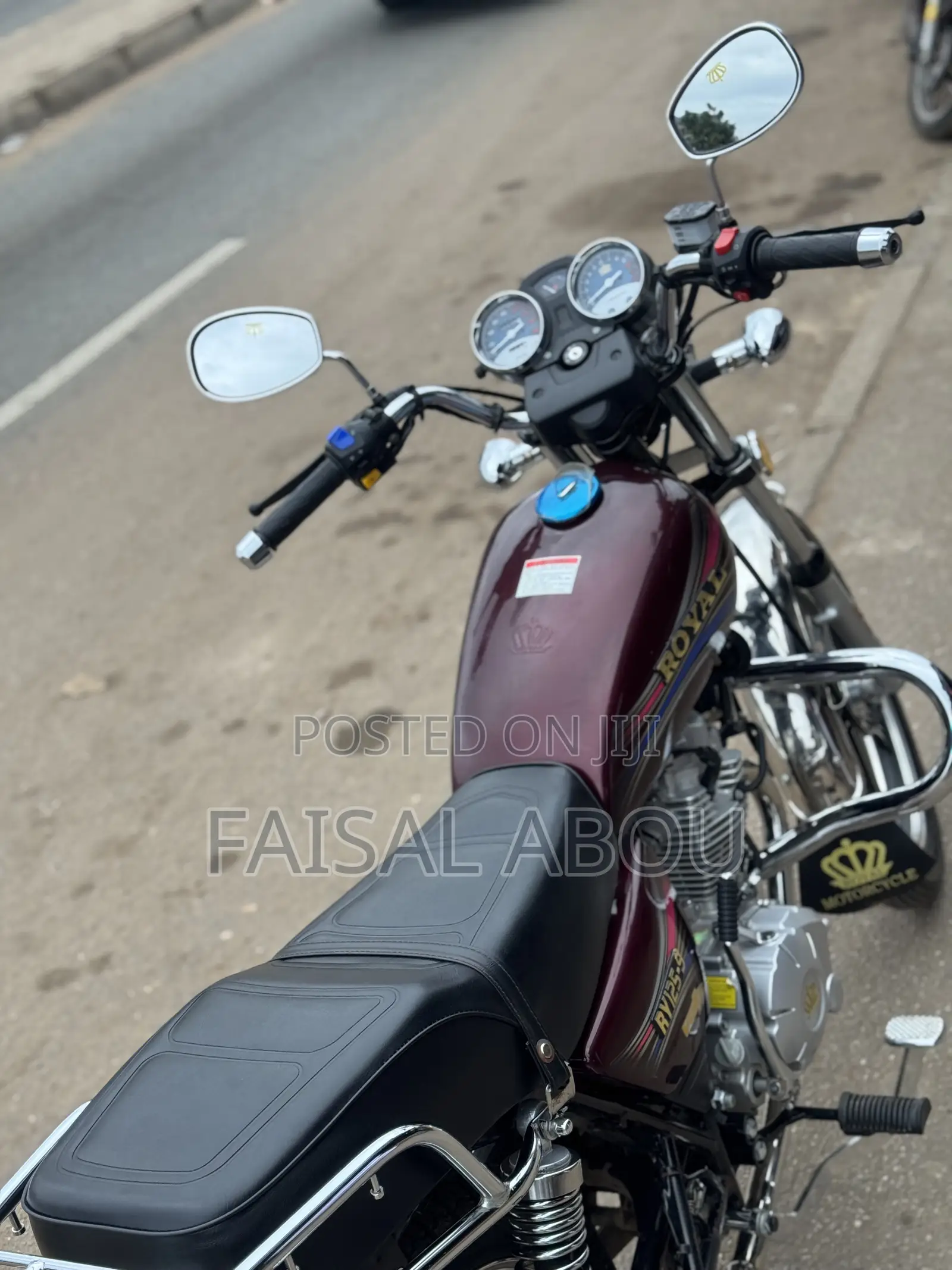 New Royal RY125 2026 Black