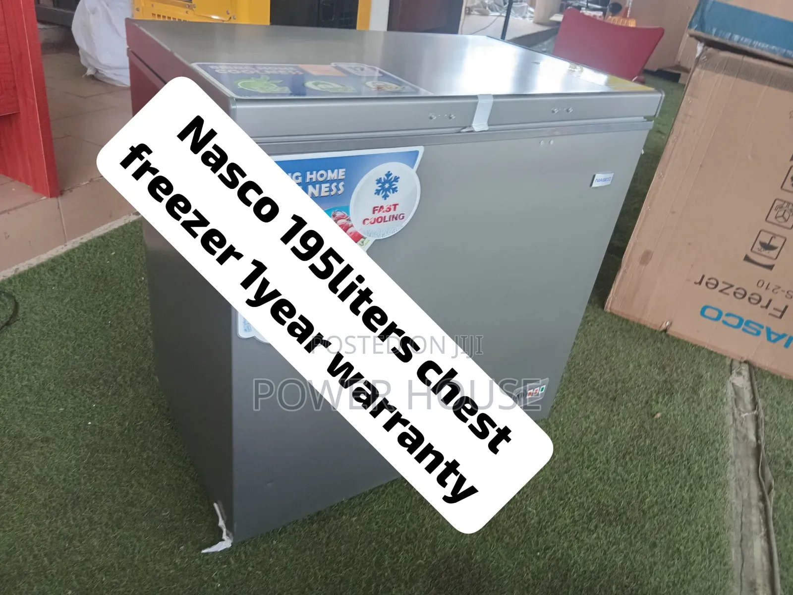 Powerful NASCO 195 Litres Chest Freezer – Spacious, Durable Reliable