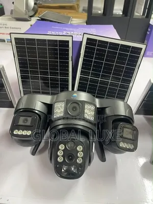 4-Lens Solar Security Camera – 4G Smart CCTV Camera