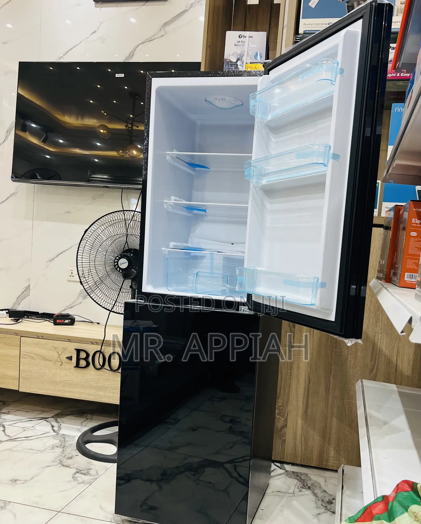 Purchase Classic Bottom Mount Freezer Fridge(Black)