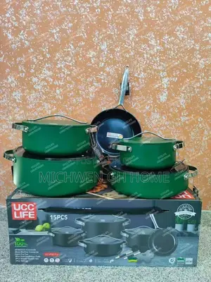 Ucc Life 15pcs Nonstick Cookware
