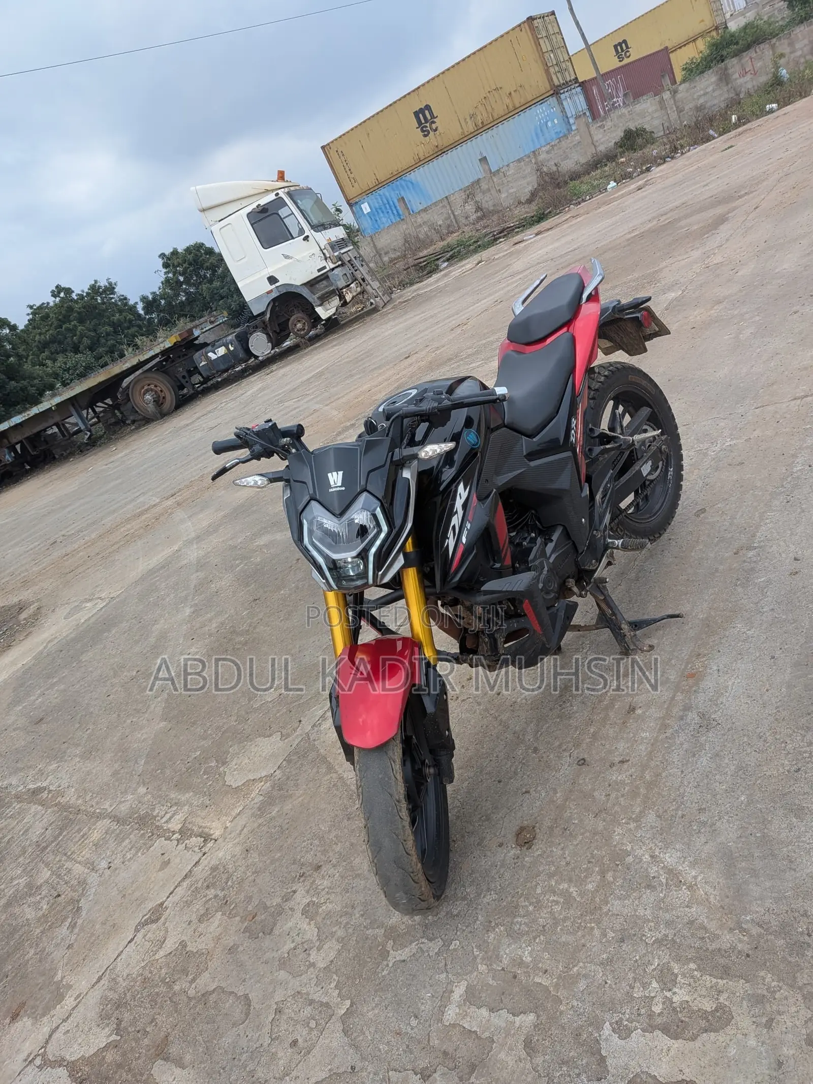 Haojue DR190S 2025 Black