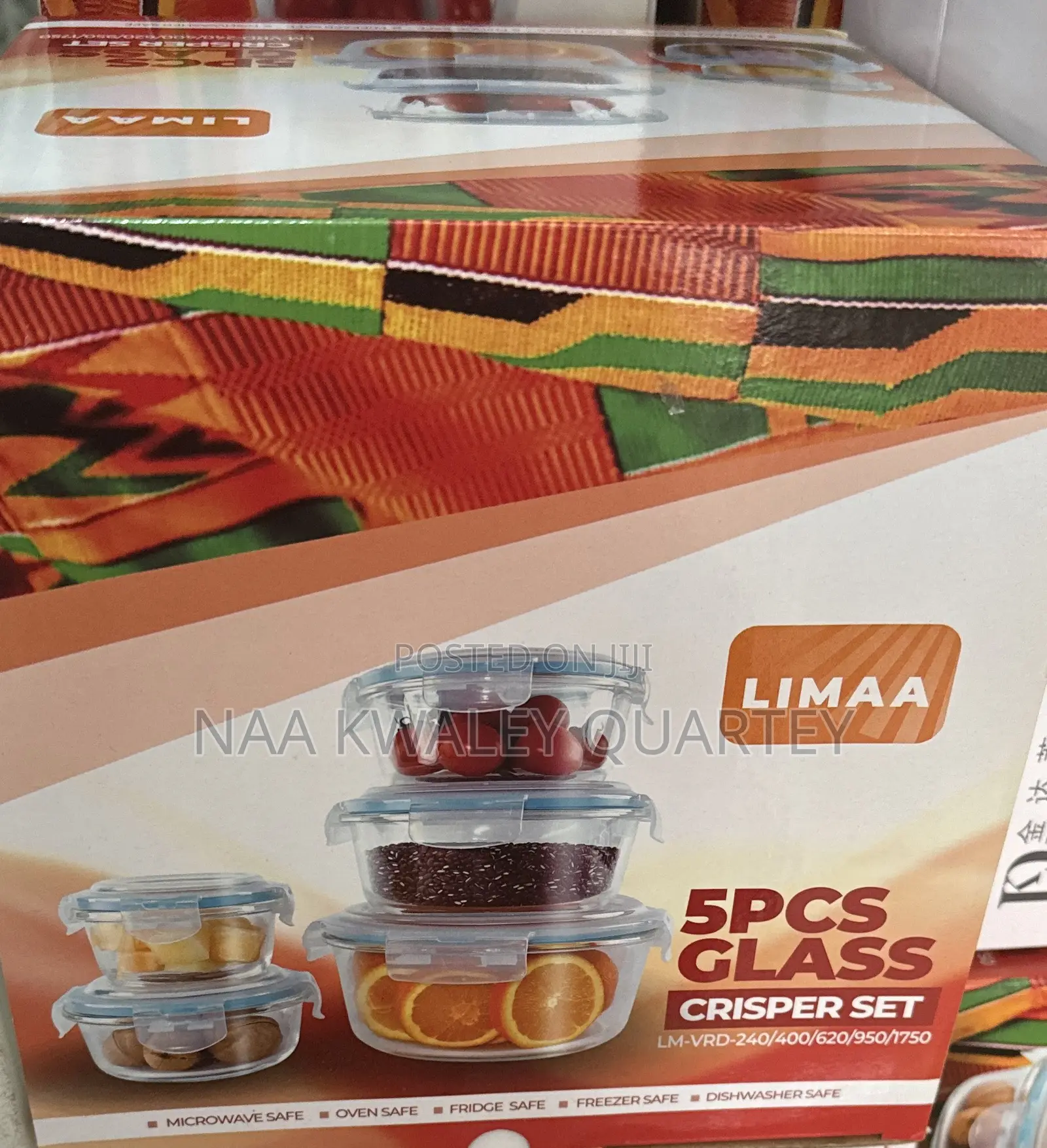 5pcs Set Glass Bowls