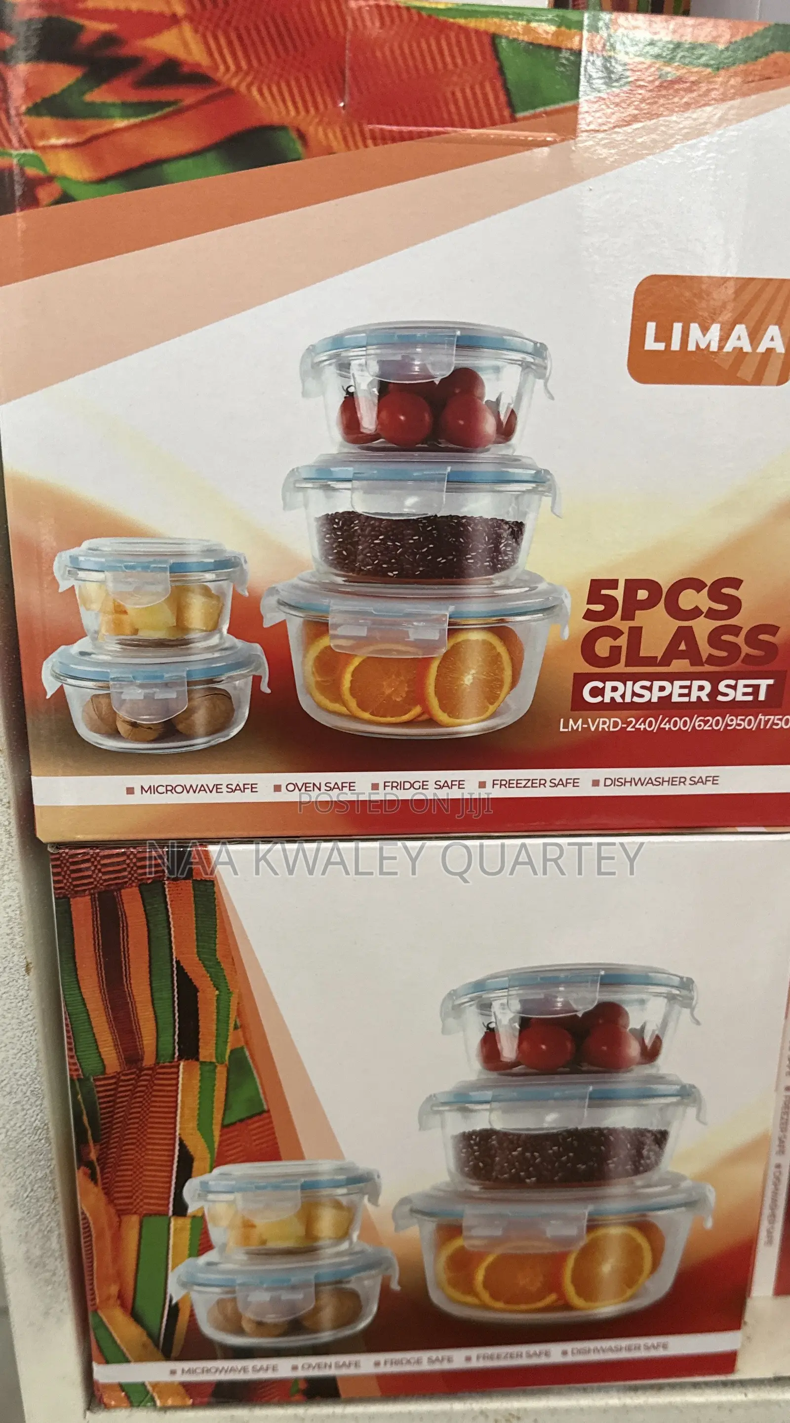 5pcs Set Glass Bowls