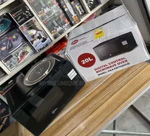 Black Digital Microwave Oven 20 Liters