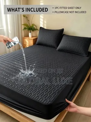 Waterproof Fitted Bedsheet – Mattress Protector