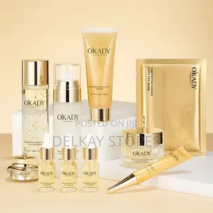 Golden Lady Time Peptide Skincare Set – Luxury Facial Care Kit