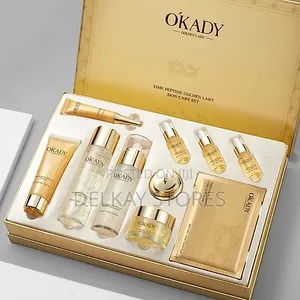 Golden Lady Time Peptide Skincare Set – Luxury Facial Care Kit