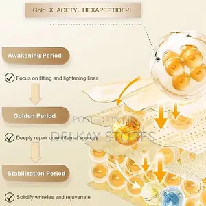 Golden Lady Time Peptide Skincare Set – Luxury Facial Care Kit