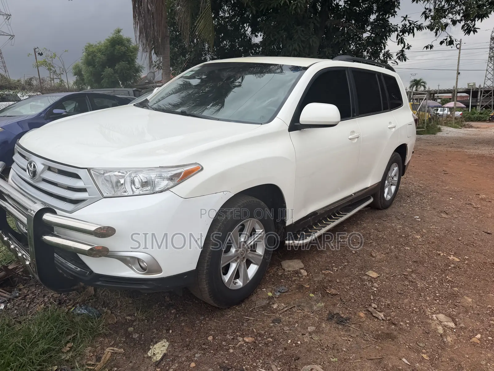Toyota Highlander 3.5L 4WD 2013 White