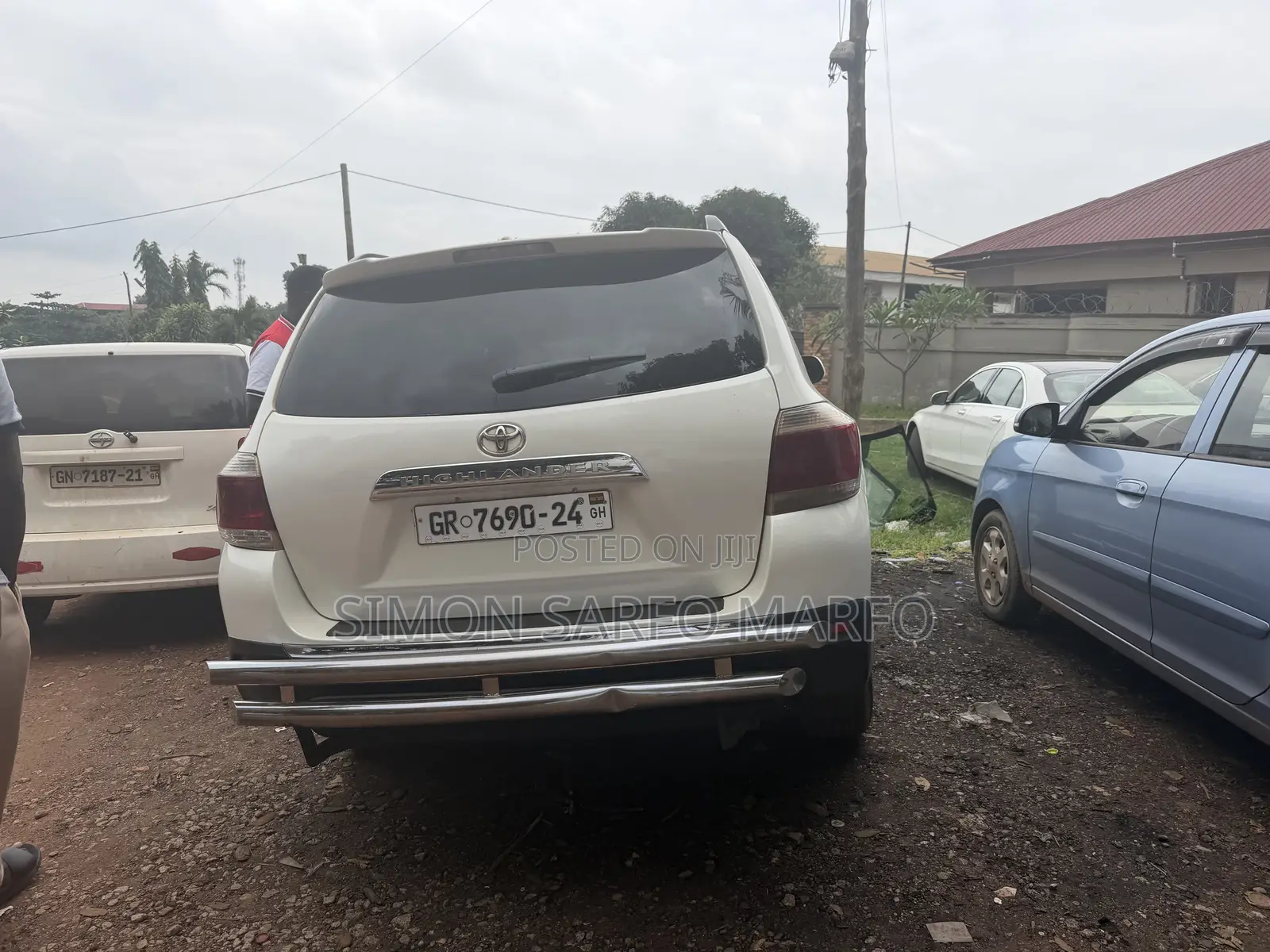 Toyota Highlander 3.5L 4WD 2013 White