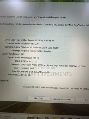 Laptop HP EliteBook 745 G6 8GB AMD Ryzen 7 SSD 256GB