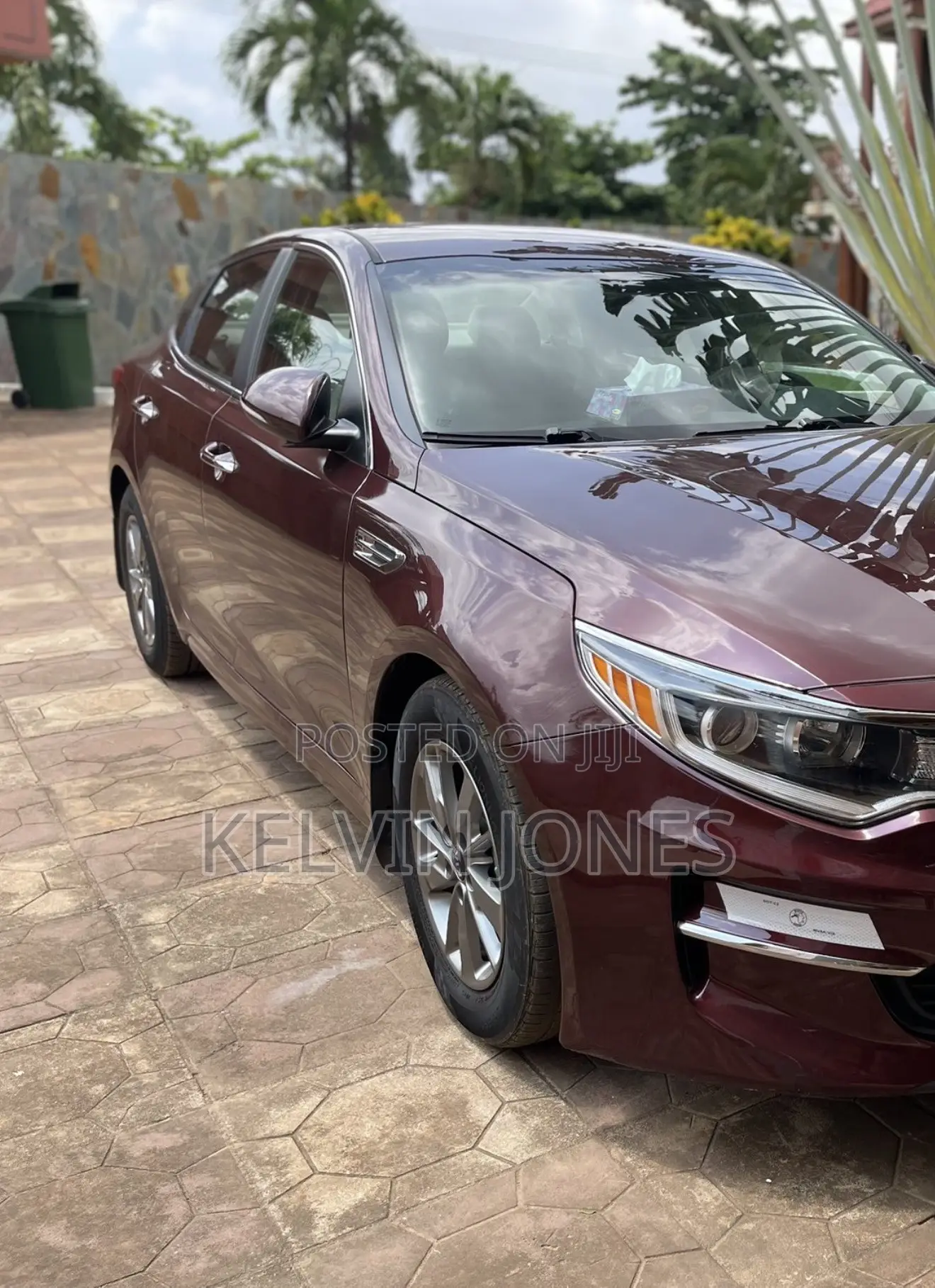 Kia Optima 2016 Burgundy