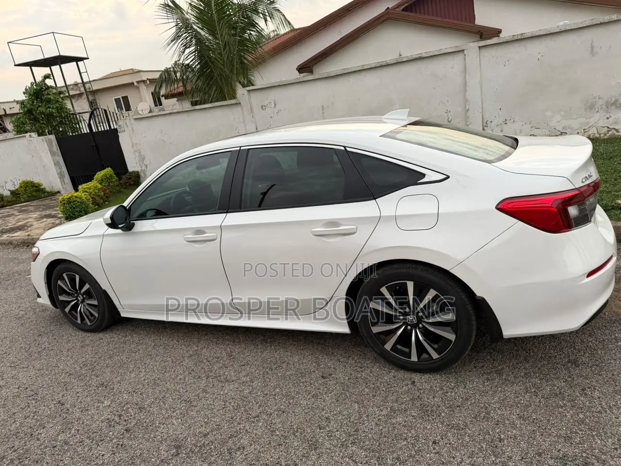 Honda Civic EX CVT 2024 White