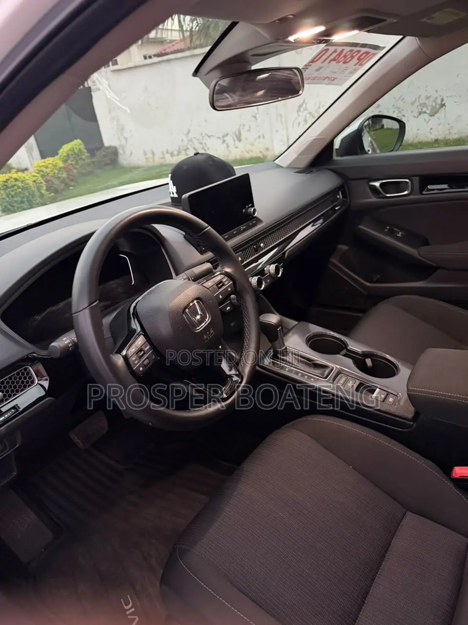 Honda Civic EX CVT 2024 White