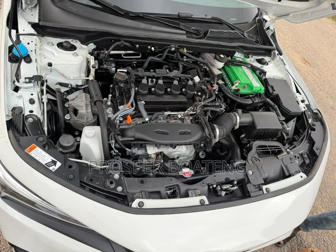 Honda Civic EX CVT 2024 White