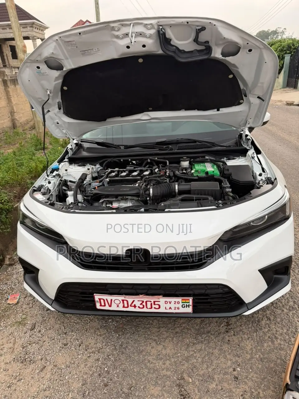 Honda Civic EX CVT 2024 White