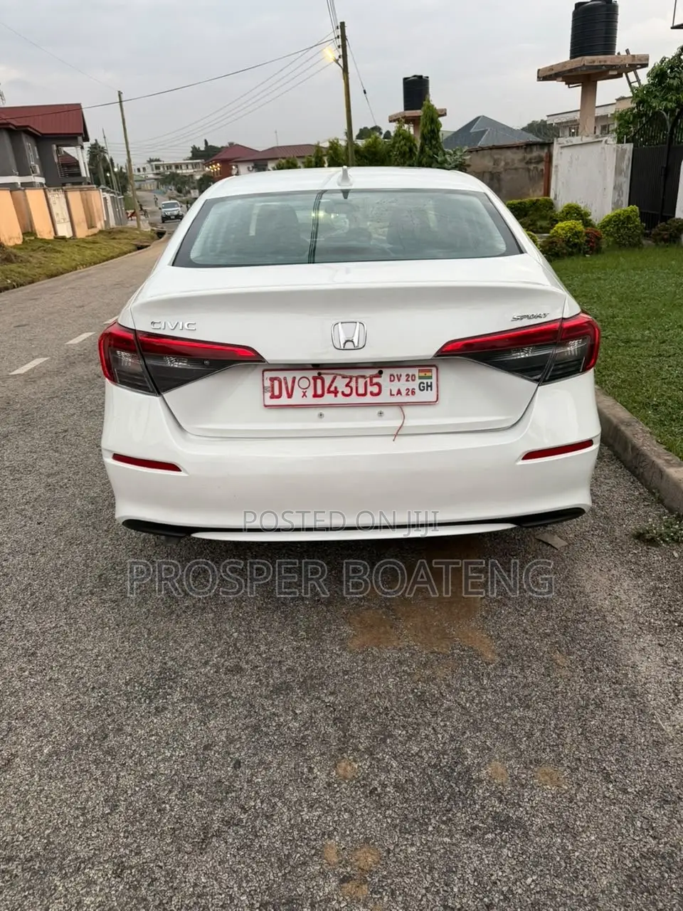 Honda Civic EX CVT 2024 White