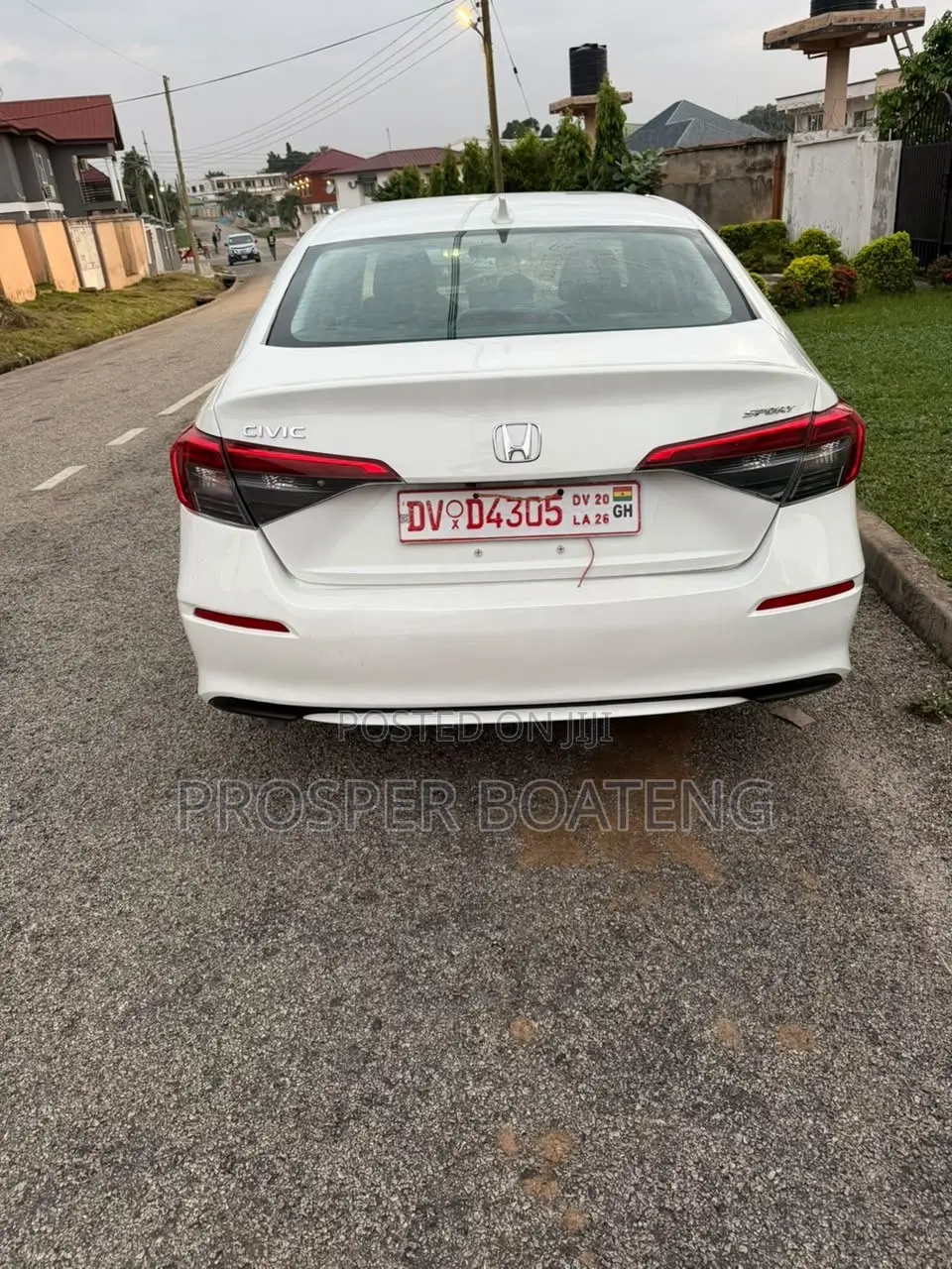 Honda Civic EX CVT 2024 White