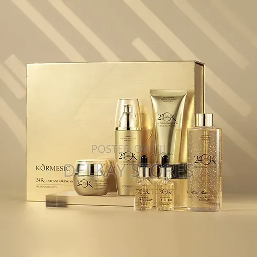  Gold Luxury Skin Care Set – Firming,Hyd Brightening Collection
