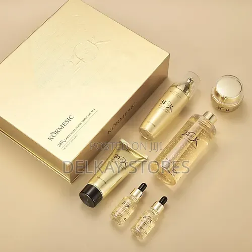  Gold Luxury Skin Care Set – Firming,Hyd Brightening Collection