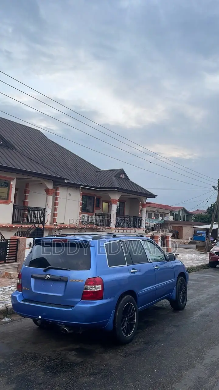 Toyota Highlander 2009 Blue